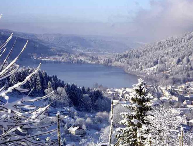 Les Chenes Rouges Lägenhet Gérardmer Exteriör bild